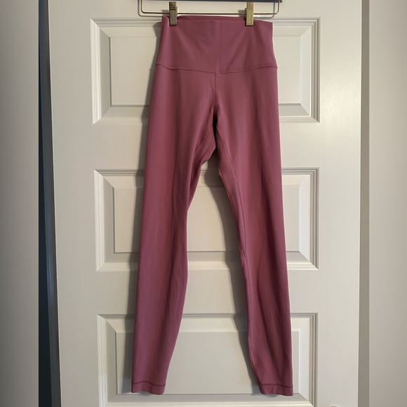 Lululemon Align High-Rise Pant 28” in Velvet Dust Pink - Size 4 - Picture 4 of 7